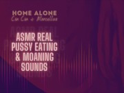 Preview 4 of 12 FULL MINUTES of ASMR Real Pussy Eating Moaning Orgasm Sounds (Looped)- Damn She Getting Ate Up!!!
