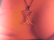 Preview 4 of Join new religion satanic fetish mesmerize lucifer necklace small tits Rebecca Diamante