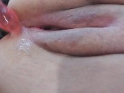 Preview 4 of Chubby milf fucks her own ass and pussy