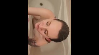 she is addicted to pulsating cumshots in her throat