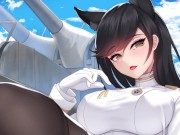 Preview 1 of Atago Turns You Into Her Little Pet Hentai Joi Cei (Femdom PetPlay Edging Breathply Nippleplay Feet)