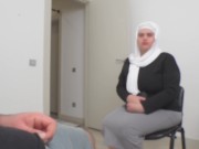 Preview 2 of Stranger Fucked Muslim woman in the Public waiting room.