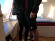 Preview 4 of Rough Sex after Gym with russian fit Babe