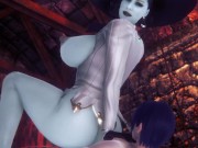 Preview 1 of Lady Dimitrescu Reverse Cowgirl | Resident Evil Village Parody
