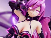 Preview 5 of Hyperdimension Neptunia Iris Heart Hentai Undress Dancing Plutia Killer Lady MMD 3D Big Boobs