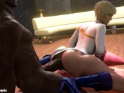 Preview 2 of Power Girl - BBC Anal PAWG Hentai