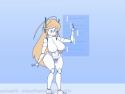 Preview 2 of Curly Brace 4 - Robot Girl Hentai