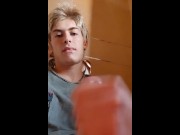 Preview 2 of White guy masturbating