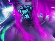 Preview 6 of K/DA Akali Tests Your Endurance! League of Legends(Multiple Endings, Challenge, Edge) - Hentai JOI