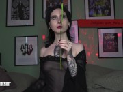 Preview 2 of Morticia Addams Cosplay Trailer
