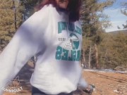 Preview 2 of Eagles Fans Creampie in the Forest