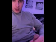 Preview 2 of Young Guy Masturbating (Touches Himself)