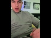 Preview 5 of Young Guy Masturbating (Touches Himself)