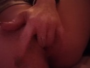 Preview 5 of Solo Female Masturbation - Horny British Babe fingering her Tight Wet Pussy ASMR Pussy Sounds