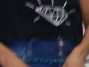Preview 1 of Mini Jean y T-Shirt Sideboob 2