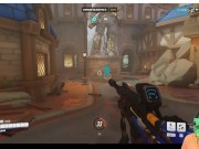 Preview 2 of 【Overwatch2】032 Monk tried to put his ball into everyone's ass