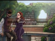 Preview 5 of Game of Whores ep 14 Boquetes da Sansa em publico