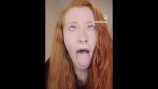 redhead emo teen teasing daddy