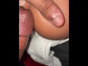 Preview 6 of Sexy Black Guy With Nice BBC fucks Tight Wet Sex Toy