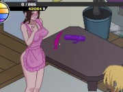 Preview 1 of NTR Legend [v2.6.27] [GoldenBoy] Hentai Game Soft pink maid robe, Fetishes for the neighbor
