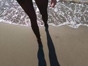 Preview 6 of I'm tearing my tights off on a beach in Zakynthos