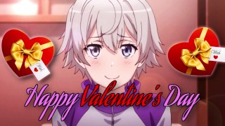 [ASMR] Femboy Spends Valentine's Day With You (he gives you head scratchies too!)