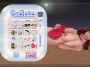 Preview 1 of Dead or Alive Xtreme Venus Vacation Monica Valentine's Day Heart Cushion Pose Nude Mod Fanservice Ap