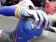 Preview 5 of D.VA BALLBUSTING - Nerf This!