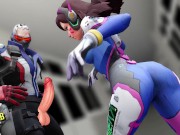 Preview 6 of D.VA BALLBUSTING - Nerf This!