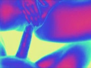 Preview 4 of Cosmic Creampie!!! Watch me get fucked, cum, and take a big load Cosmic style!!!!