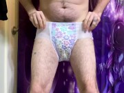 Preview 2 of Goodnites Pullup Desperate Diaper Pissing - 4K