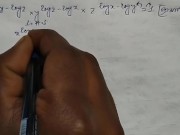 Preview 1 of logarithm Math rules and formulas || Log Math Part 13 (Pornhub)