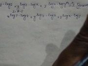 Preview 2 of logarithm Math rules and formulas || Log Math Part 13 (Pornhub)