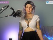 Preview 2 of SFW ASMR Relaxing Elf Sounds - PASTEL ROSIE Amateur Busty Egirl - Tattooed Elf Tingles for Immunity