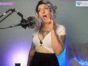 Preview 4 of SFW ASMR Relaxing Elf Sounds - PASTEL ROSIE Amateur Busty Egirl - Tattooed Elf Tingles for Immunity