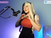 Preview 6 of SFW ASMR Intense Tapping for Spine Tingles - PASTEL ROSIE Twitch Stream Eargasm Encouragement