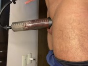 Preview 3 of russian boy making his penis bigger and bigger with his penis pump