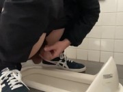 Preview 5 of public toilet asian style peeing and masturbating