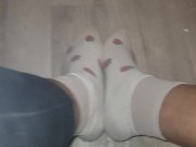 Preview 1 of double worn socks