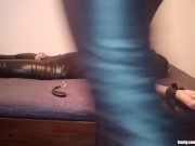 Preview 2 of Mistress milks slave and feeds him sperm Total control slave Eat cum Cum in mouth