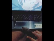 Preview 3 of Jerking off by watching Hentai porn video.