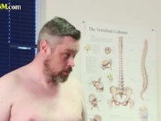 Preview 3 of CFNM nurses examining smallcock fat guy in medical infirmary