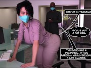Preview 2 of THICK Cheating Wife Receives BBC Behind Suspicious Husbands Back (3D Comic)