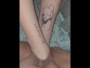 Preview 4 of Bbw babe getting double fisted