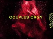 Preview 1 of Couples orgy hosted by Peter and Naomi. FREE onlyfans @Hungstar