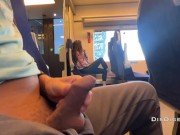 Preview 1 of A stranger girl jerked off and sucked me in the train in public