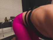 Preview 6 of Bimbo Yoga Slut Fucked and Enlightened w/ Preston Parker