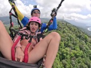 Preview 4 of SQUIRTING while PARAGLIDING in Costa Rica 🪂