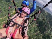 Preview 5 of SQUIRTING while PARAGLIDING in Costa Rica 🪂