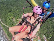 Preview 6 of SQUIRTING while PARAGLIDING in Costa Rica 🪂